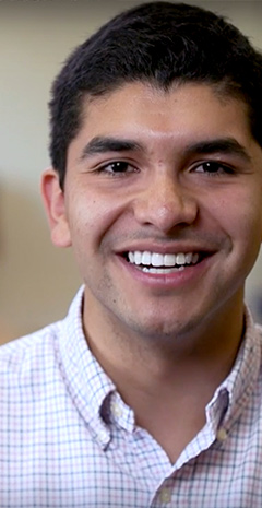 Headshot of a young man