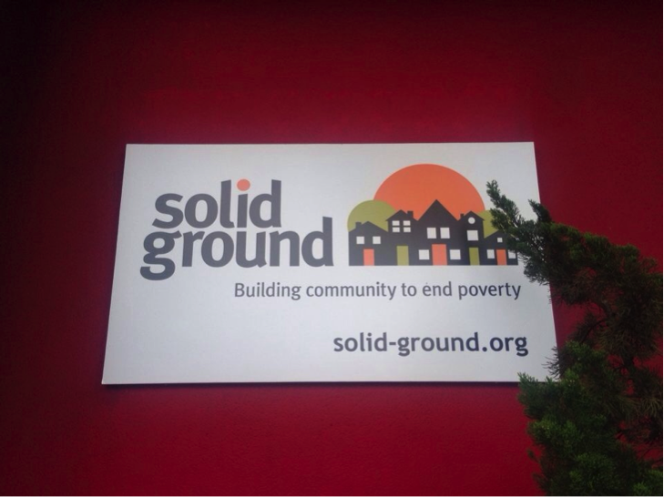 The Solid Ground (NGO) sign