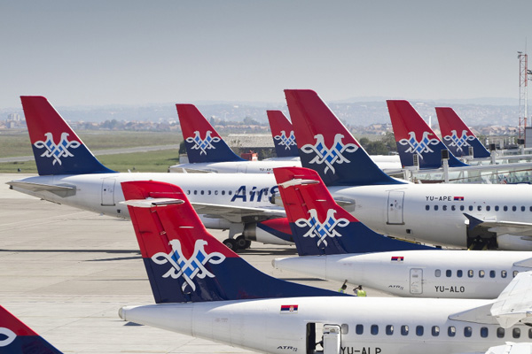 Photo of Air Serbia planes