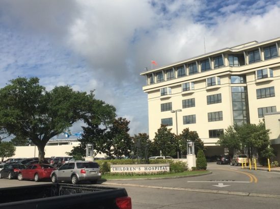 Children's Hospital in New Orleans Main Entrance