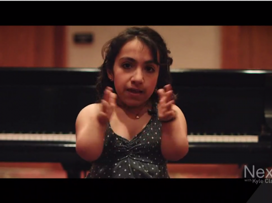 Young woman with dark hair