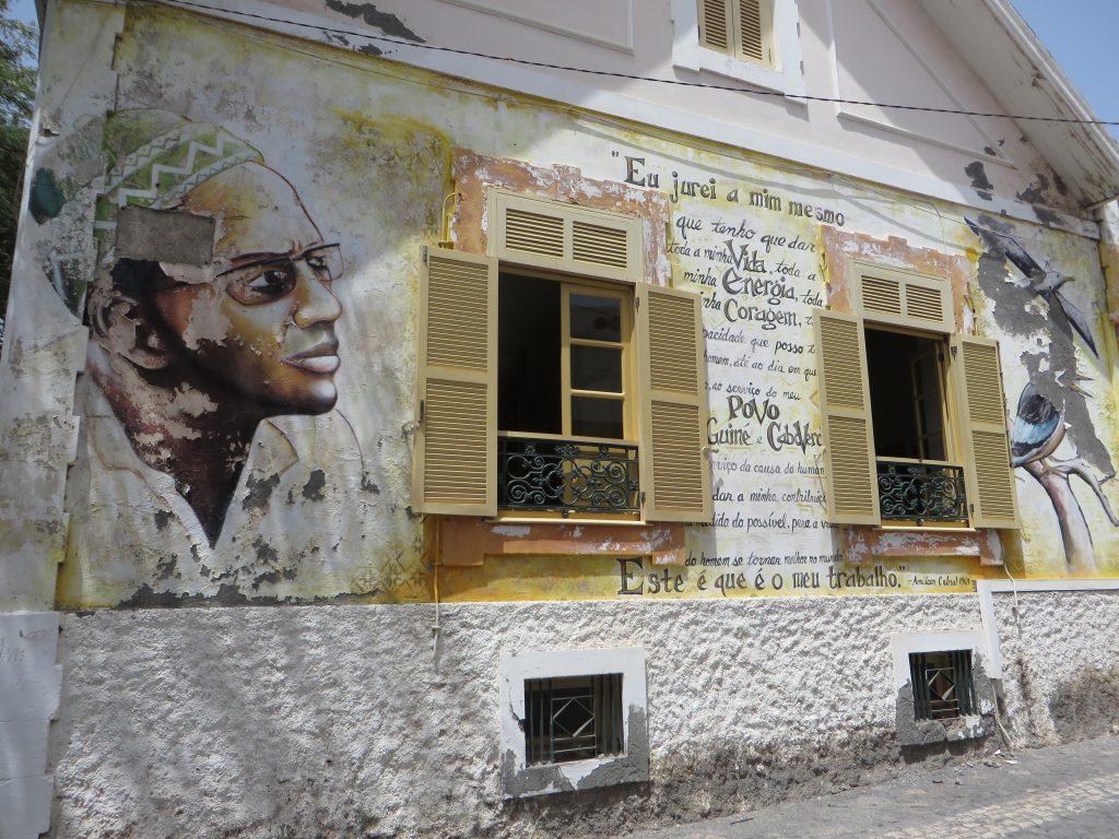 A mural in Cape Verde
