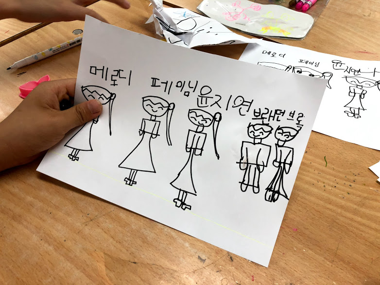 Tiffany Drew a Picture of Us