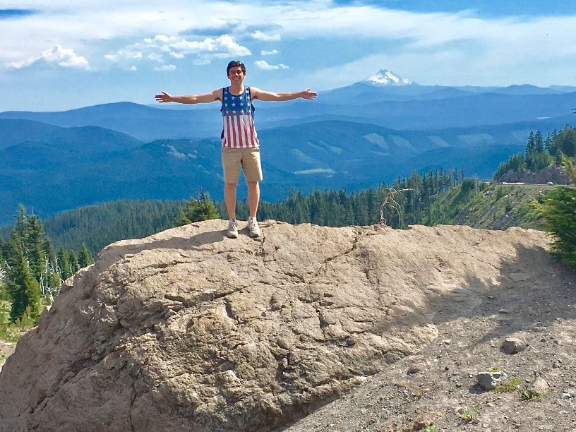 Elliott Davis in Mt. Hood National Forest