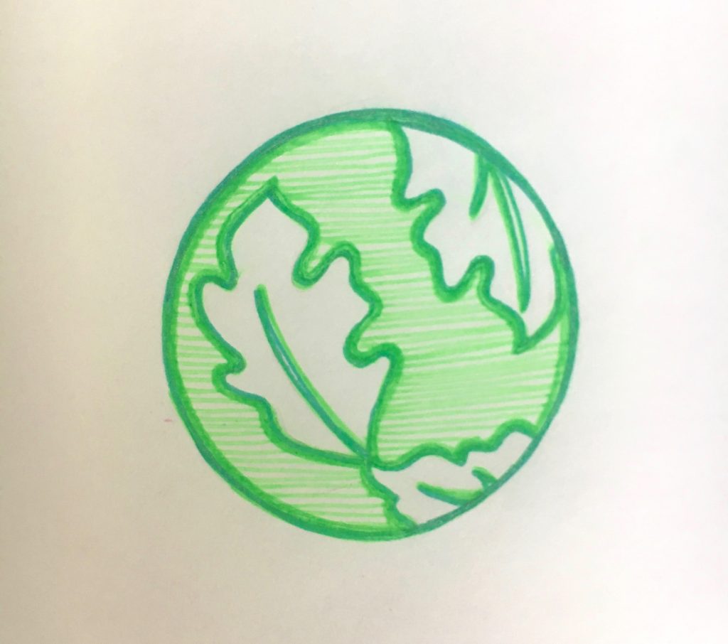 tiny doodle of logo