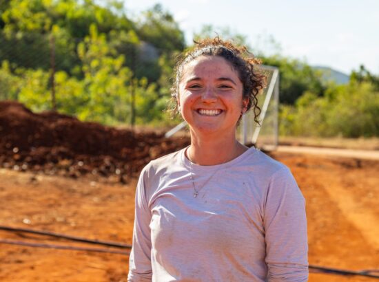 Catherine Papa smiling in Eswatini
